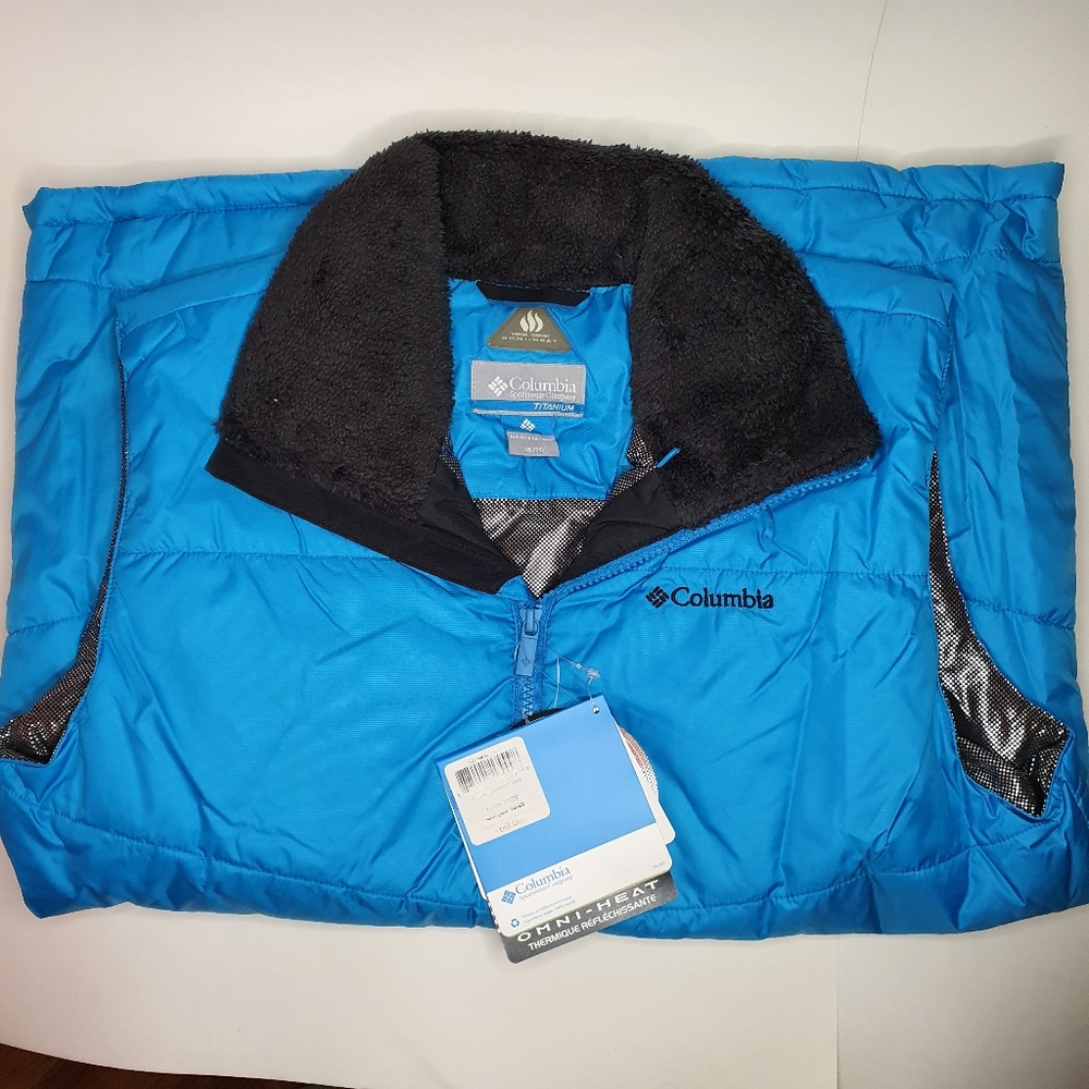 Columbia Heat Excursion Insulated Vest - Boys XL 18/20 NWT